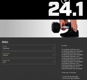 CrossFIt Open 24.1